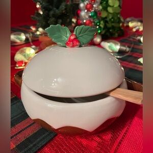 Christmas Pudding Brie Baker 🎄